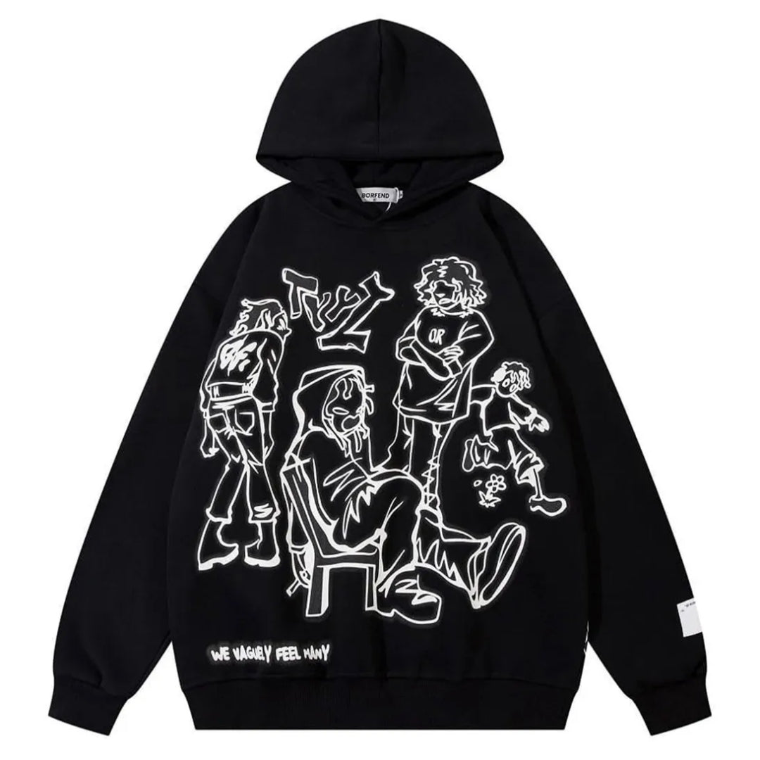 Oversized Streetwear Hoodie