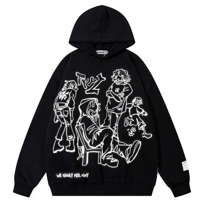 Oversized Streetwear Hoodie