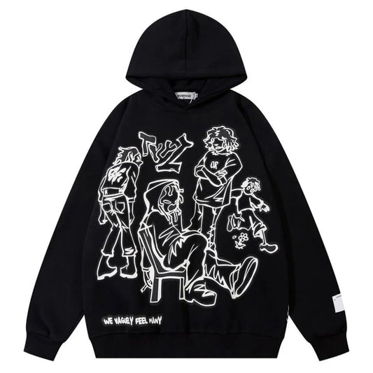 Oversized Streetwear Hoodie