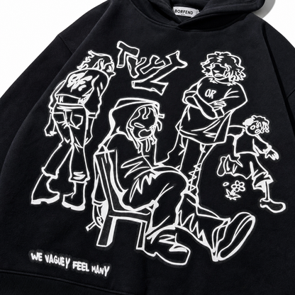 Oversized Streetwear Hoodie